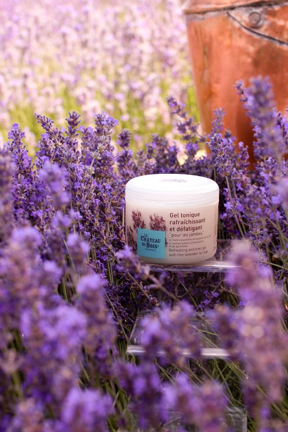 Specific body care with lavender