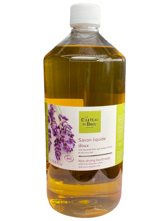 Feine Lavendel-Flüssigseife – biologisch Cosmos - 1 Liter nachfüllen -