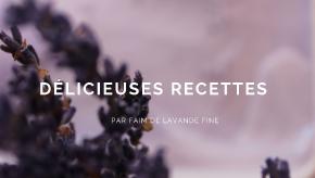 Recipe booklet with all our fine lavender dishes