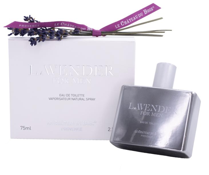 Lavender for Men - Eau de toilette with fine lavender - 2.5 fl.oz