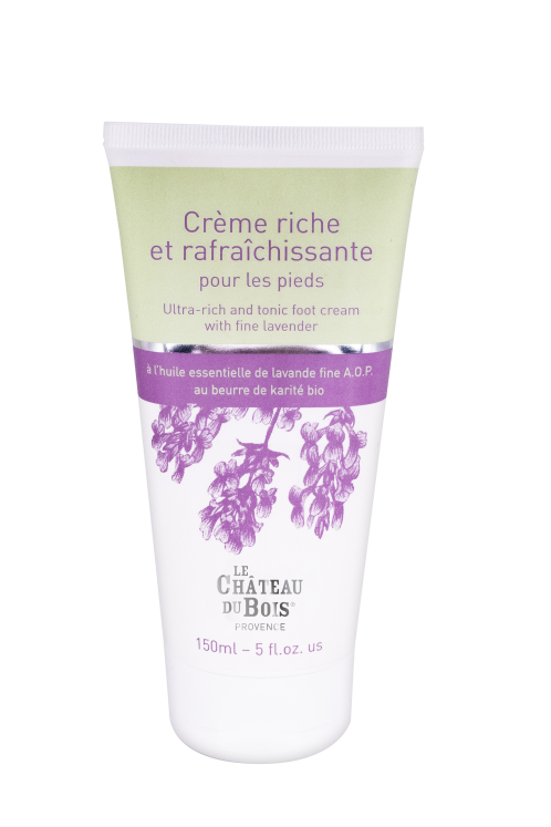 Ultra-rich and tonic foot cream with fine lavender - 5 fl.oz.us