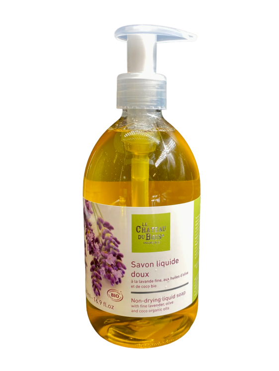 Fine lavender liquid soap - Organic Cosmos - 500ml / 16.67 fl.oz.us