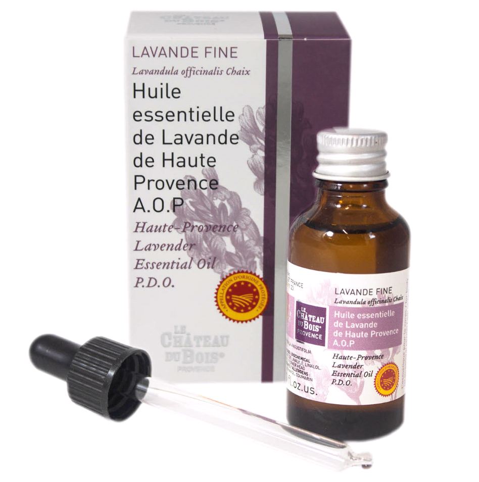 Genuine French Fine Lavender Essential Oil PDO label - 30ml / 1oz